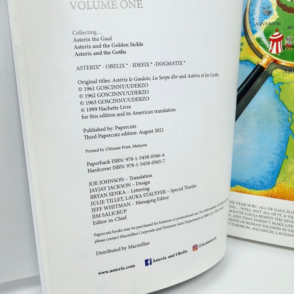 Asterix Omnibus Vol. 1: Collects Asterix the Gaul, The Golden Sickle, The Goths - Picture 6 of 8